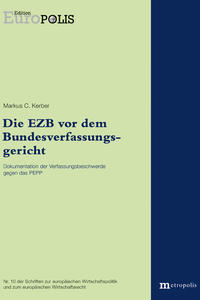 Vorderes Coverbild Die EZB vor dem Bundesverfassungsgericht