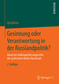 Vorderes Coverbild Gesinnung oder Verantwortung in der Russlandpolitik?
