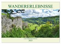 Vorderes Coverbild Wandererlebnisse in der Fränkischen Schweiz (Wandkalender 2025 DIN A3 quer), CALVENDO Monatskalender
