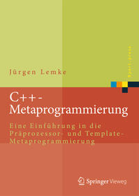 Vorderes Coverbild C++-Metaprogrammierung