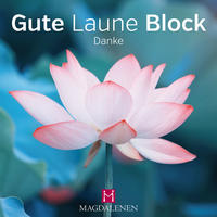 Vorderes Coverbild Gute Laune Block Danke