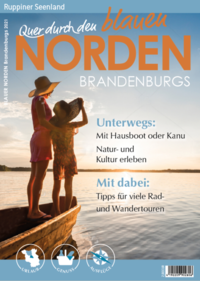 Vorderes Coverbild Quer durch den blauen NORDEN Brandenburgs