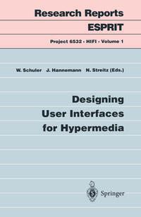 Vorderes Coverbild Designing User Interfaces for Hypermedia