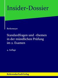 Vorderes Coverbild Standardfragen und -themen in der mündlichen Prüfung im 2. Examen