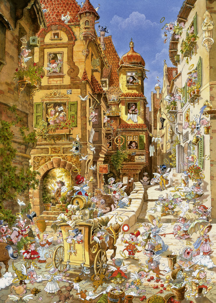 Beispielinhalt (Bild) By Day Puzzle