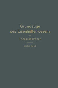 Vorderes Coverbild Grundzüge des Eisenhüttenwesens
