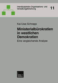 Vorderes Coverbild Ministerialbürokratien in westlichen Demokratien