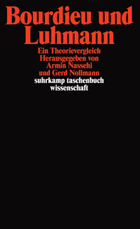 Vorderes Coverbild Bourdieu und Luhmann