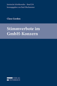 Vorderes Coverbild Stimmverbote im GmbH-Konzern
