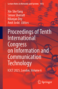 Vorderes Coverbild Proceedings of Tenth International Congress on Information and Communication Technology
