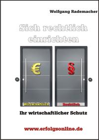 Vorderes Coverbild Sich rechtlich einrichten