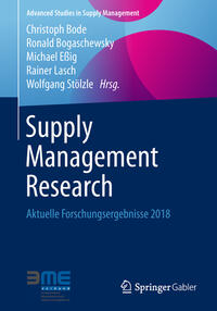 Vorderes Coverbild Supply Management Research
