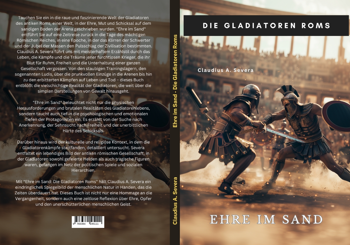 Gesamtes Coverbild Ehre im Sand