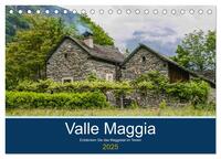 Vorderes Coverbild Valle Maggia - Entdecken Sie das Maggiatal im Tessin (Tischkalender 2025 DIN A5 quer), CALVENDO Monatskalender