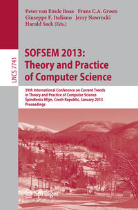 Vorderes Coverbild SOFSEM 2013: Theory and Practice of Computer Science