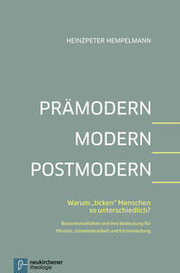 Vorderes Coverbild Prämodern - Modern - Postmodern