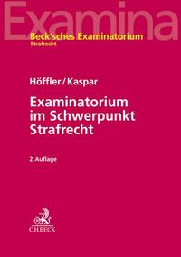 Vorderes Coverbild Examinatorium im Schwerpunkt Strafrecht