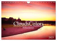 Vorderes Coverbild CloudsColors 2025 (Wandkalender 2025 DIN A4 quer), CALVENDO Monatskalender