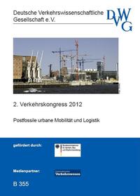 Vorderes Coverbild Postfossile urbane Mobilität und Logistik