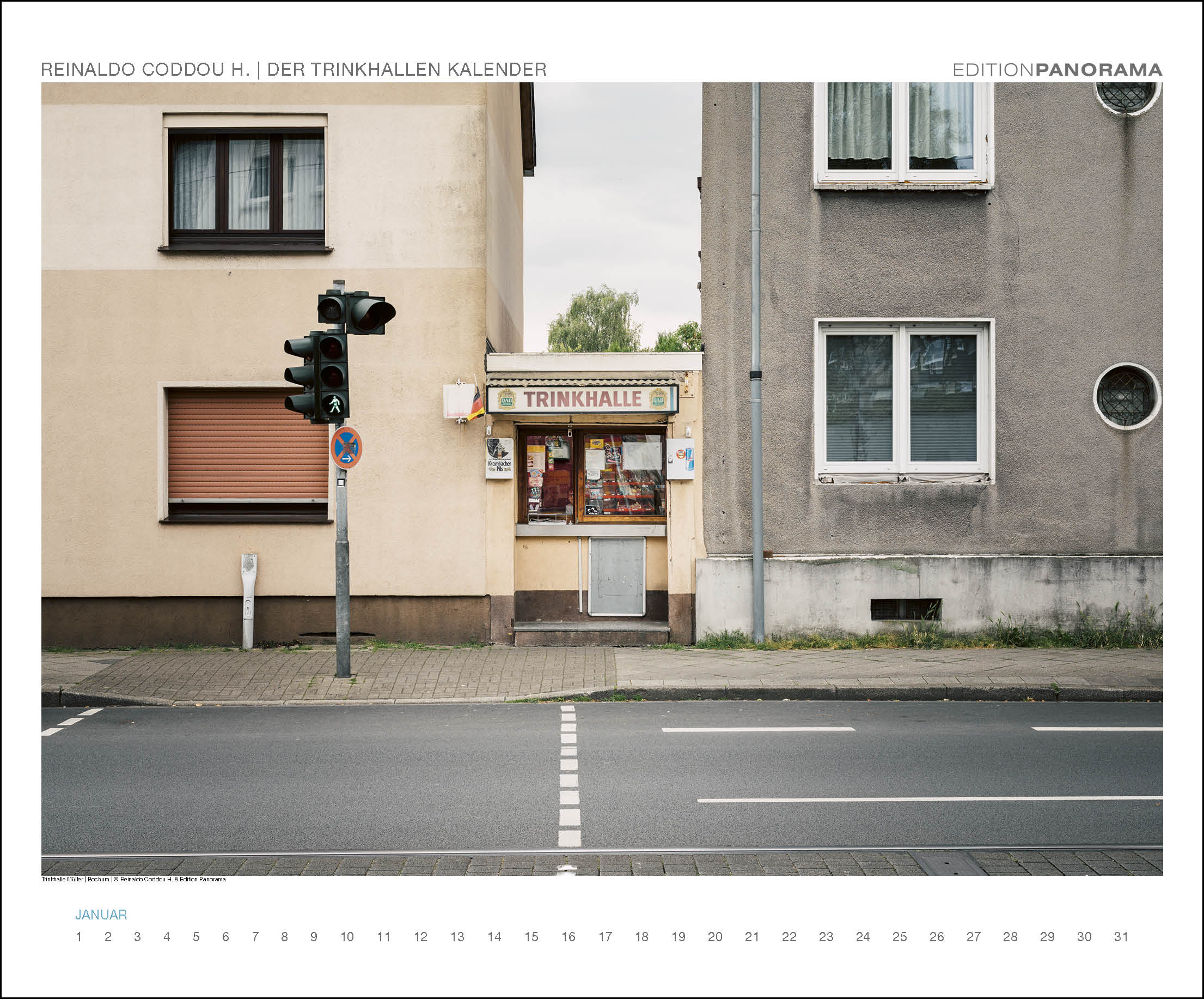 Beispielinhalt (Bild) DER TRINKHALLEN KALENDER - Trinkhallen im Ruhrgebiert