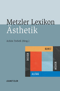 Vorderes Coverbild Metzler Lexikon Ästhetik