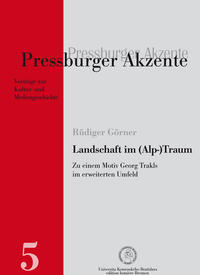 Vorderes Coverbild Landschaft im (Alp-)Traum. Zu einem Motiv Georg Trakls im erweiterten Umfeld