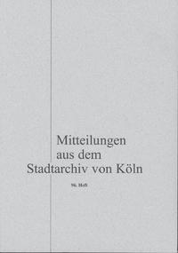 Vorderes Coverbild Kölner Geistliche im Mittelalter