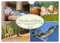 Vorderes Coverbild Tierisch und Heiter - Das Leben geht weiter 2025 (Wandkalender 2025 DIN A4 quer), CALVENDO Monatskalender