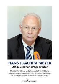 Vorderes Coverbild Hans Joachim Meyer