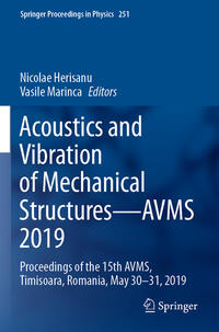Vorderes Coverbild Acoustics and Vibration of Mechanical Structures—AVMS 2019