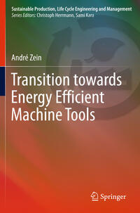 Vorderes Coverbild Transition Towards Energy Efficient Machine Tools