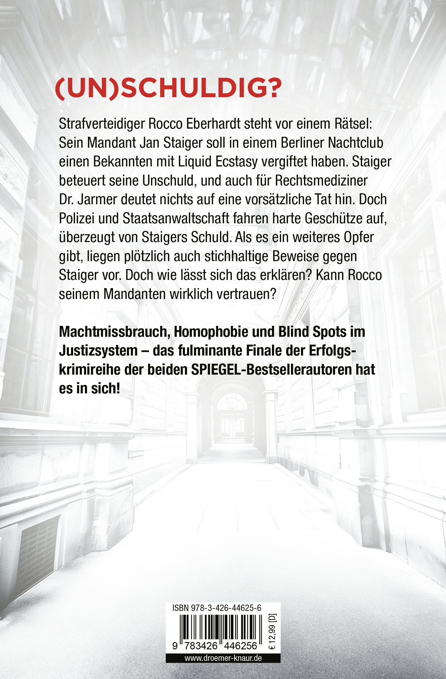 Rückseitencover Der zweite Verdächtige