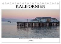 Vorderes Coverbild Kalifornien - wunderschöne Westküste (Tischkalender 2026 DIN A5 quer), CALVENDO Monatskalender