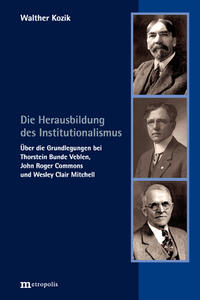 Vorderes Coverbild Die Herausbildung des Institutionalismus