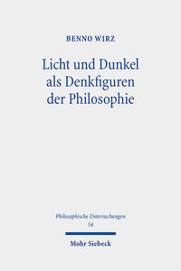 Vorderes Coverbild Licht und Dunkel als Denkfiguren der Philosophie
