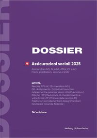 Vorderes Coverbild DOSSIER Assicurazioni sociali 2025