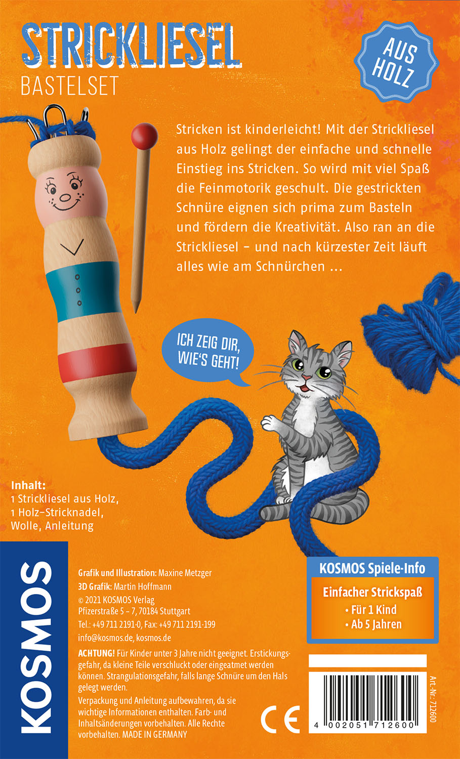 Rückseitencover Strickliesel