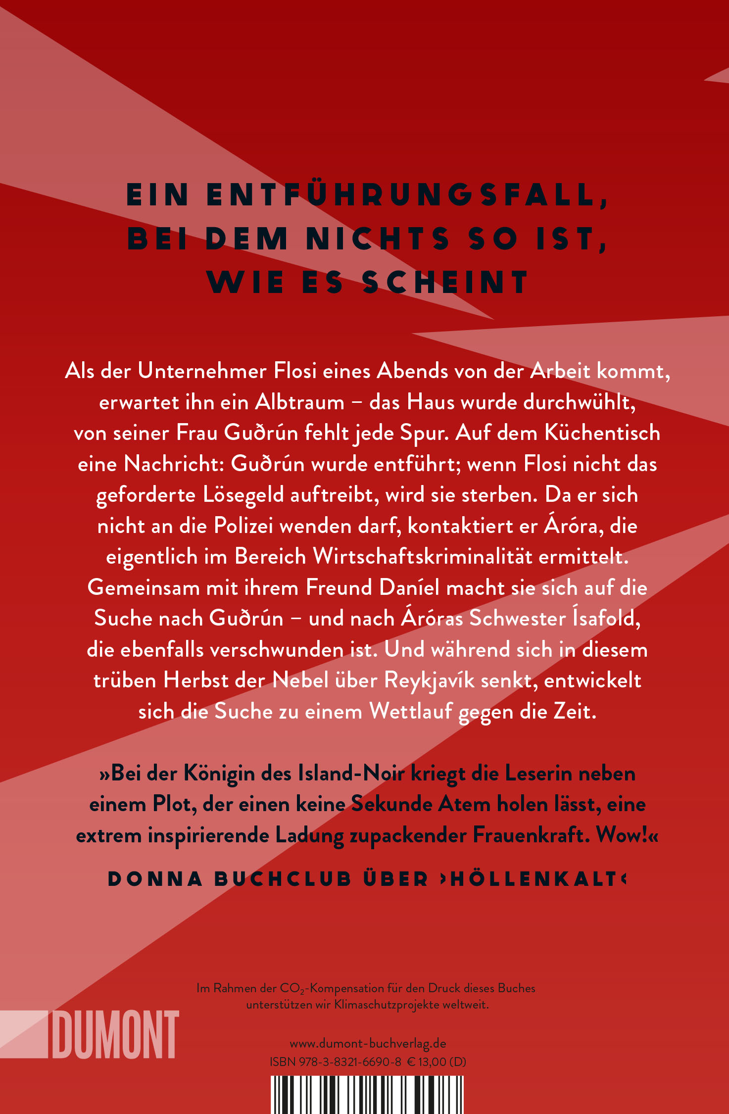 Rückseitencover Blutrot