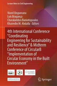 Vorderes Coverbild 4th International Conference "Coordinating Engineering for Sustainability and Resilience" & Midterm Conference of CircularB “Implementation of Circular Economy in the Built Environment”