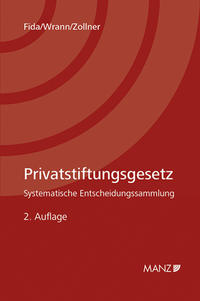 Vorderes Coverbild Privatstiftungsgesetz Systematische Entscheidungssammlung