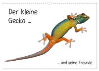 Vorderes Coverbild Der kleine Gecko und seine Freunde (Wandkalender 2025 DIN A3 quer), CALVENDO Monatskalender
