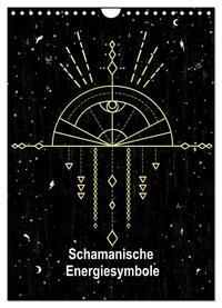 Vorderes Coverbild Schamanische Energiesymbole (Wandkalender 2025 DIN A4 hoch), CALVENDO Monatskalender