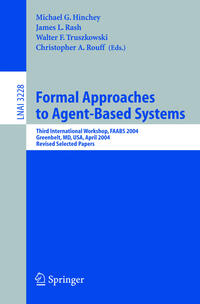 Vorderes Coverbild Formal Approaches to Agent-Based Systems
