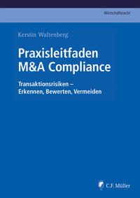 Vorderes Coverbild Praxisleitfaden M&A Compliance