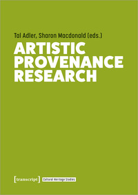 Vorderes Coverbild Artistic Provenance Research