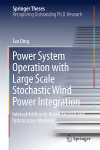 Vorderes Coverbild Power System Operation with Large Scale Stochastic Wind Power Integration