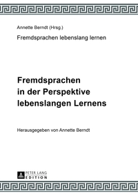 Vorderes Coverbild Fremdsprachen in der Perspektive lebenslangen Lernens