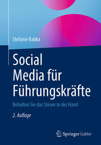 Vorderes Coverbild Social Media für Führungskräfte