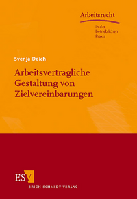Vorderes Coverbild Arbeitsvertragliche Gestaltung von Zielvereinbarungen