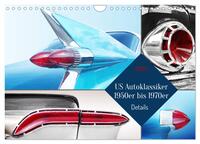 Vorderes Coverbild US Autoklassiker 1950er bis 1970er Details (Wandkalender 2025 DIN A4 quer), CALVENDO Monatskalender